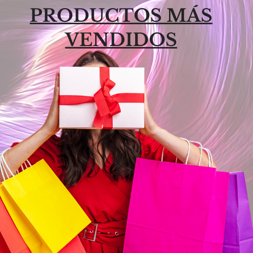 PRODUCTOS MÁS VENDIDOS